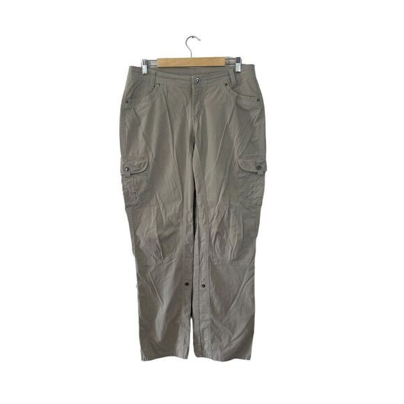 Kuhl 12 Regular Splash Roll-Up Pants Light Khaki Tan Brown Hike Womens - Picture 3 of 16